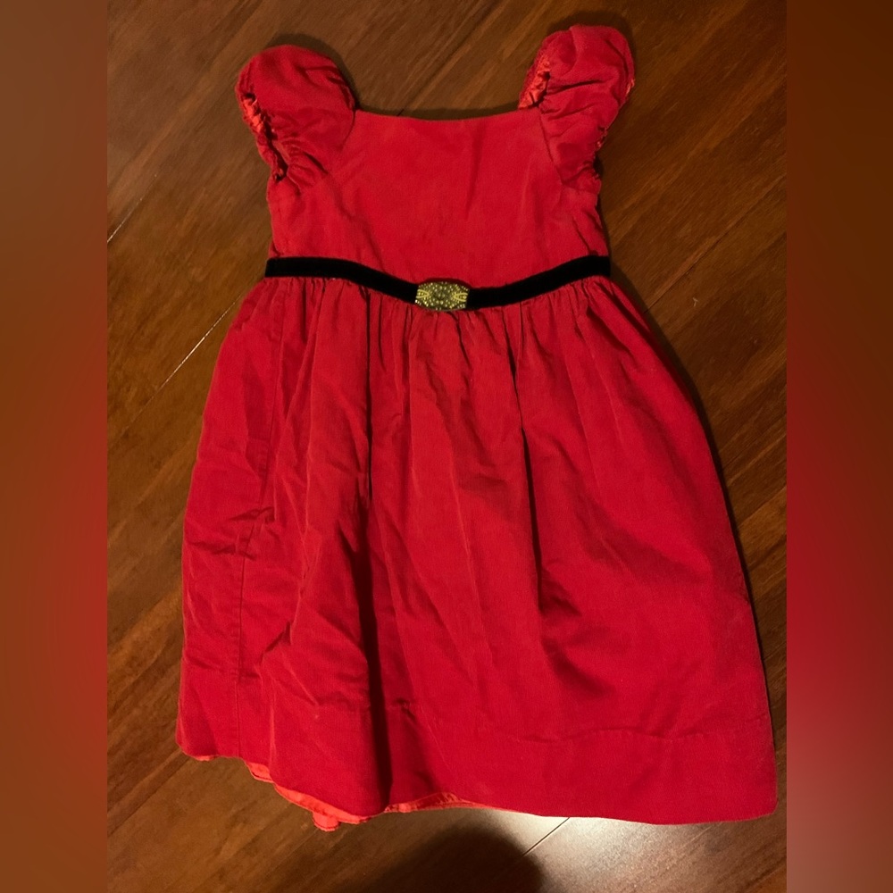 Corduroy red dress by Polo by Ralph Lauren